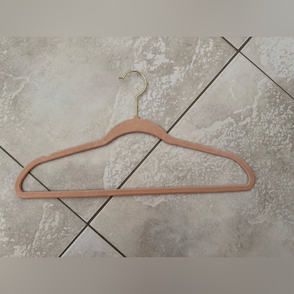 Rachel Parcell Original Pink Velvet Slim Garment Hanger - Picture 1 of 2